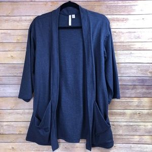 J.Jill Pure Jill Open Front Slouch Cardigan- Small